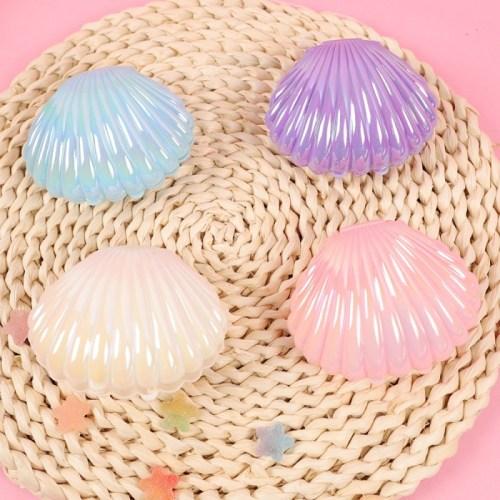 Ready SALE 5 BUA KOTAK PERMEN PLASTIK KERANG LUCU PENYIMPANA