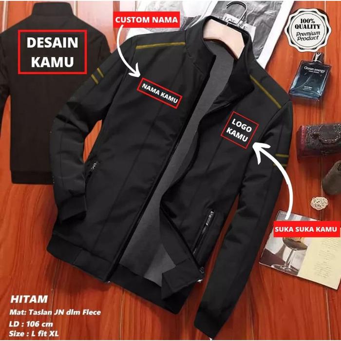 Jaket Custom Suka Suka / Jaket Custom Sendiri // Ojol /Organisasi