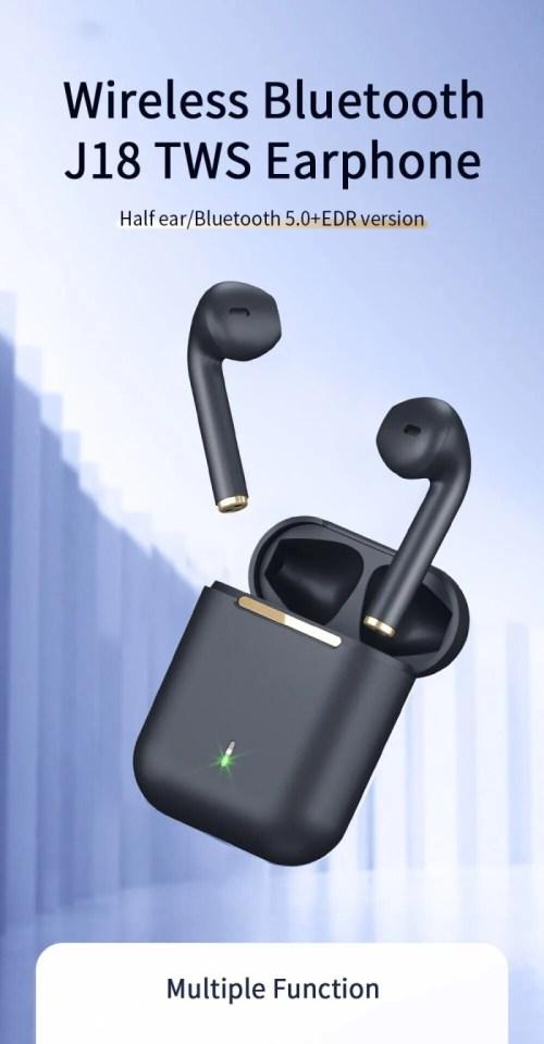 Ready J18 EARBUD STEREO NIRKABEL BINAURAL EADSET BLUETOOT TWS OLARAGA