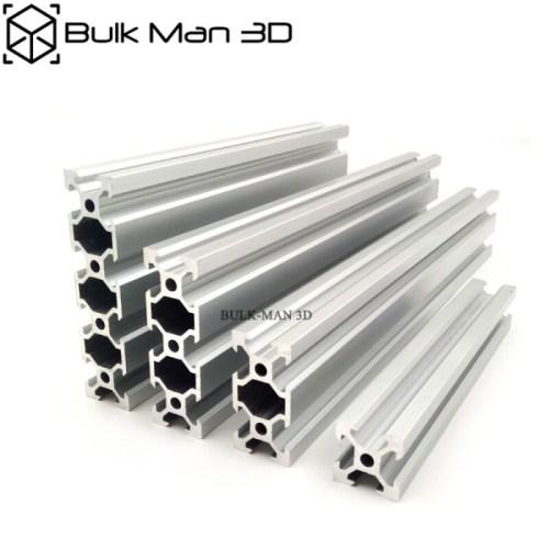Ready V SLOT 2040 SLIVERBLACK ANODIZED LINEAR RAIL FOR 3D PRINTER CNC
