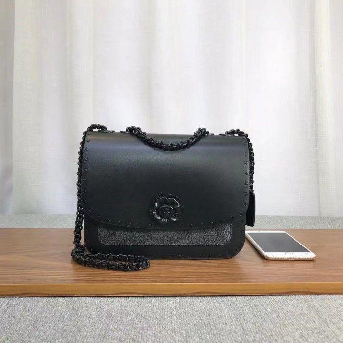 Tas PARKER IN SIGNATURE FLOWER BLACK WOMAN SLINGBAG FLOWER