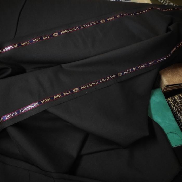 Kain Seragam Polri _ Kain Wool 280's GIANNI VERSACE Cashmere