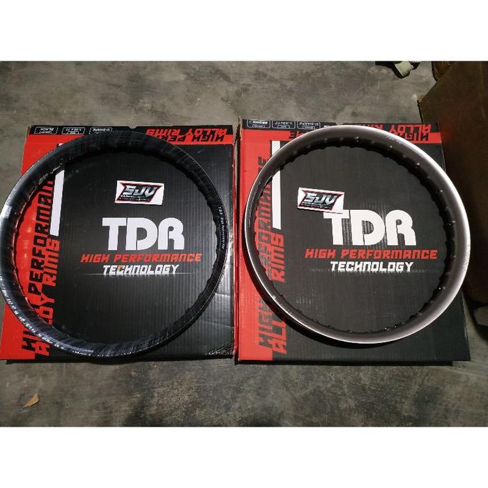 KLOWONGAN VELG TDR U-SHAPE 17-140 BLACK & T.BROWN TERMURAH