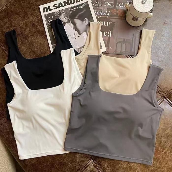 Tanktop Square Crop Top