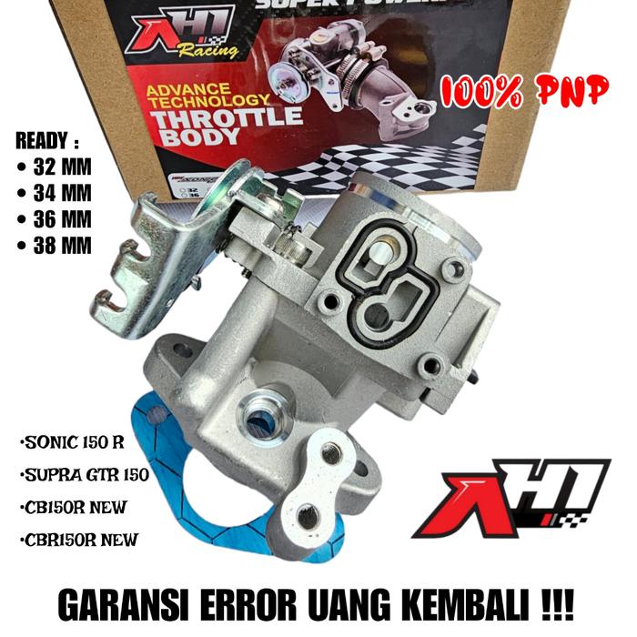 TUAS TB THROTTLE BODY AH1 RACING SONIC 150 NEW CB150 R LED SUPRA GTR