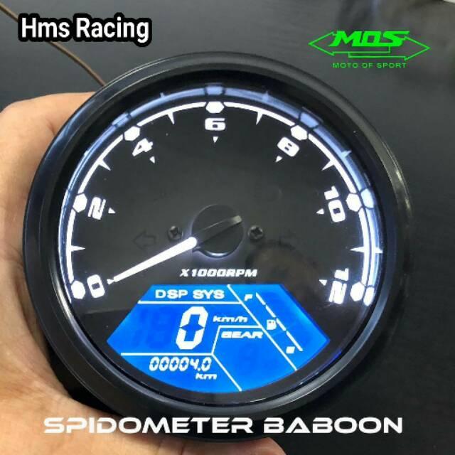Speedometer Baboon Led - Km Led Baboon