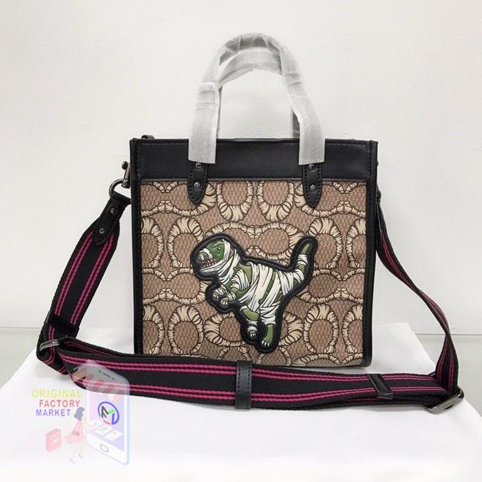 READY COC C6971 Field Tote 22 in Mummified Signature Michael B. Jordan