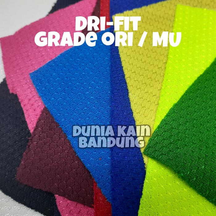 HL145 Bahan Kain Drifit Grade Ori / MU Dryfit BIG SALE