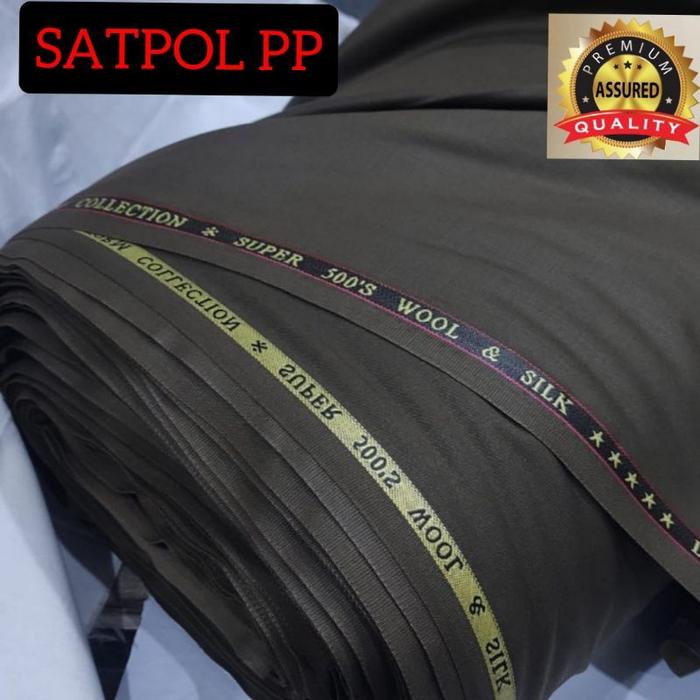 FA364 kain bahan seragam satpol pp lanificio semi wool premium CUCI
