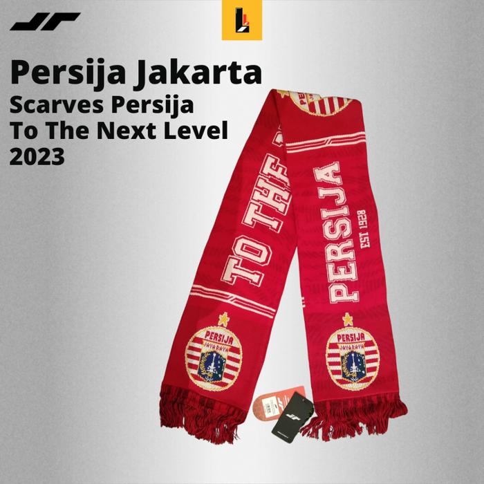 KC708 Syal Rajut / Scarves Original Persija To The Next Level 2023