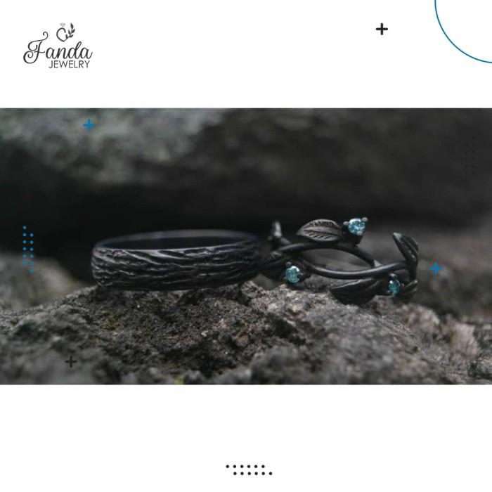 Cincin Emas Couple Cincin Nikah Sepasang Rustic