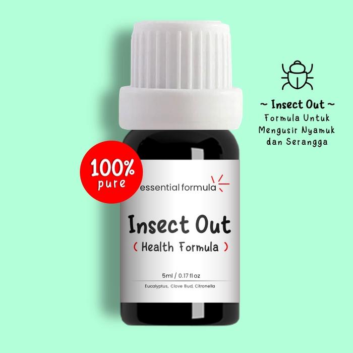 produk Essential Formula Insect Out Essential Oil Blend Untuk Mengusir