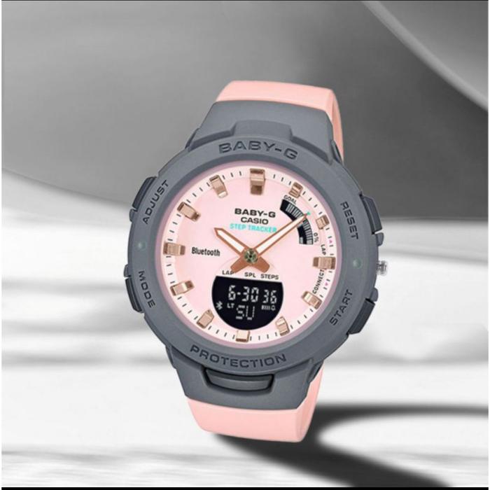 KATRI-[COD] Jam Tangan Wanita Casio Baby G BSA B1 Jam Tangan Dital
