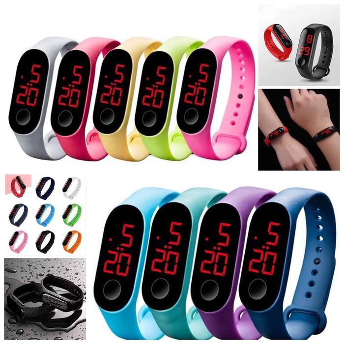 COD KUMA J169 Jam Tangan Band Watch / Jam Tangan LED / Arloji /