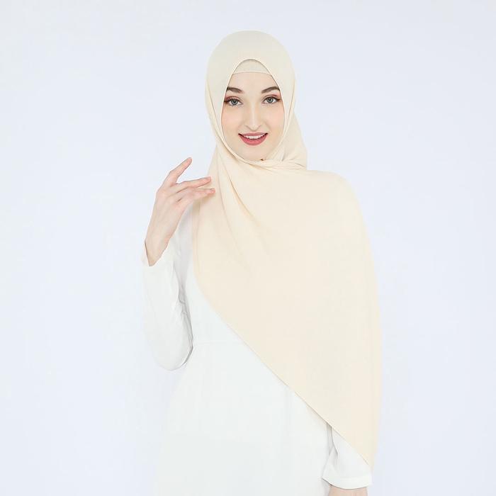SH708 YUCCA MODEST - HIJAB PASHMINA PLISKET CREPE PREMIUM HAWA 1.0 |