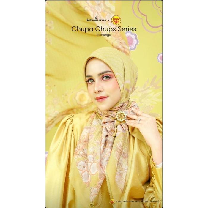 KF485 CHUPA CHUP SERIES CHUPACHUPS BUTTONSCARVES BSLADY BS READY FREE
