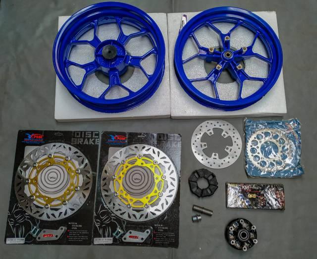 velg vrossi YAMAHA R15 v3 paket Velg vrossi double disk YAMAHA R15 V3