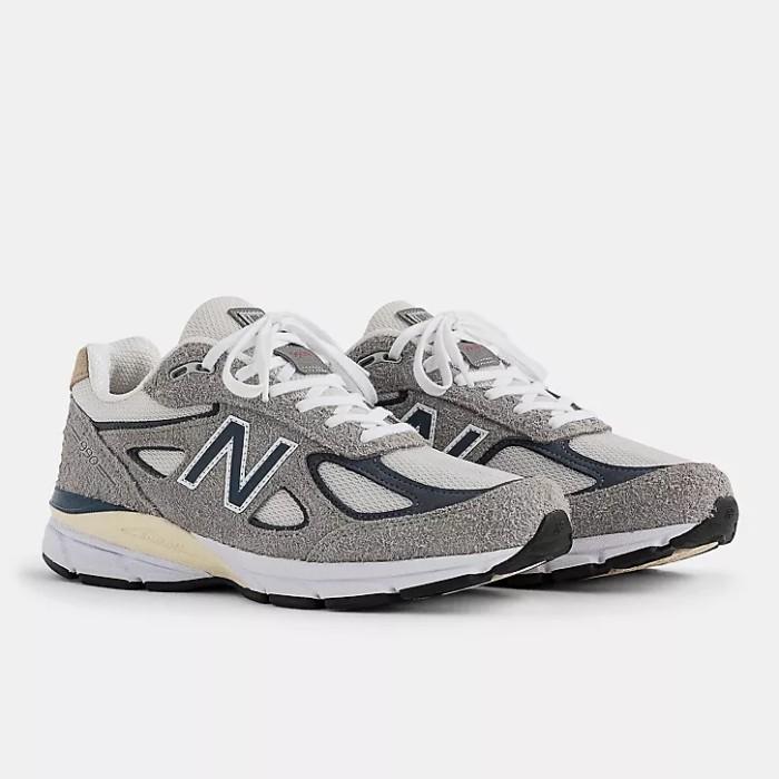 Sepatu Sneakers NB 990V4 'Grey Day' 2023 U990TA4 Original 100%
