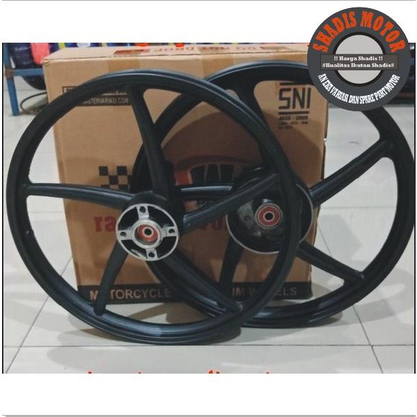 Velg Bintang Motor Merk PSW Ukuran 140/160 Ring 17 Motor Yamaha