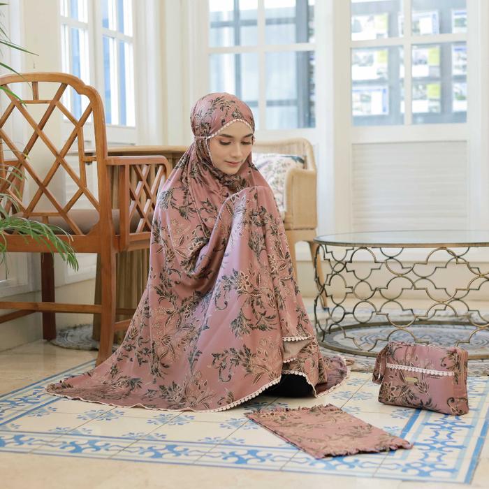 Shine.Clo - Izzati Mukena Dewasa 2 in 1 Silky Premium / Mukena