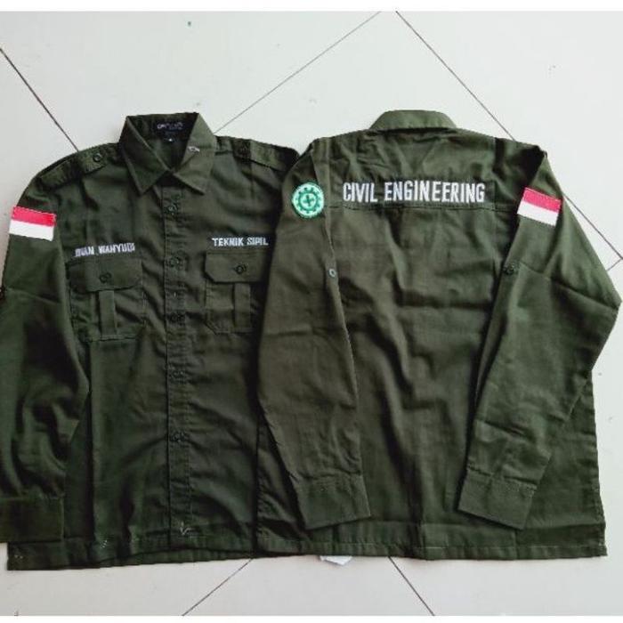 EF951 KEMEJA TEKNIK SIPIL || SERAGAM TEKNIK SIPIL || BAJU TEKNIK SIPIL