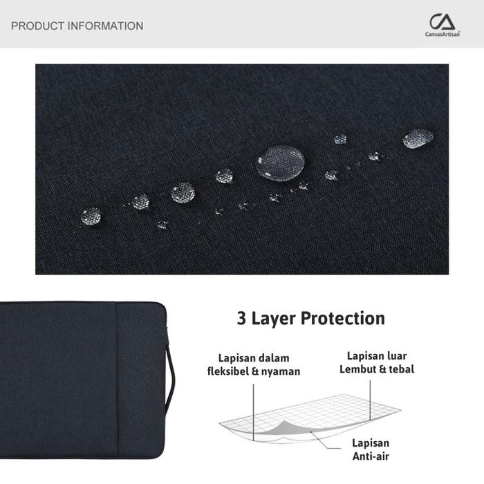 Asus VivoBook 13 14 15 inch Tas Laptop Case Casing Soft Cover Sleeve