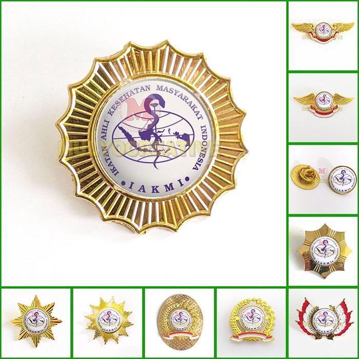 murah Pin Iakmi Pin Bros Wing Logo Ikatan Kesehatan Masyarakat Indones