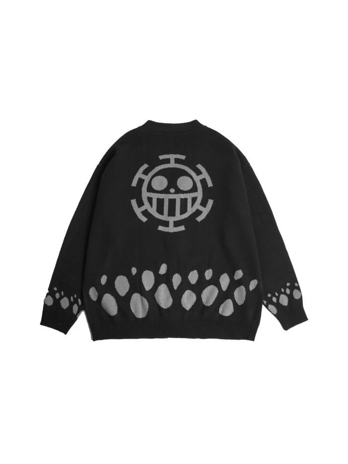 Promo W.ESSENTIELS x One Piece Trafalgar Law Oversize Cardigan