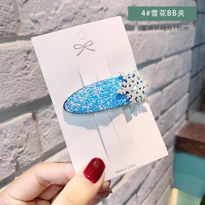Aksesoris Rambut Frozen Ikat Karet Jepitan Rambut Pita