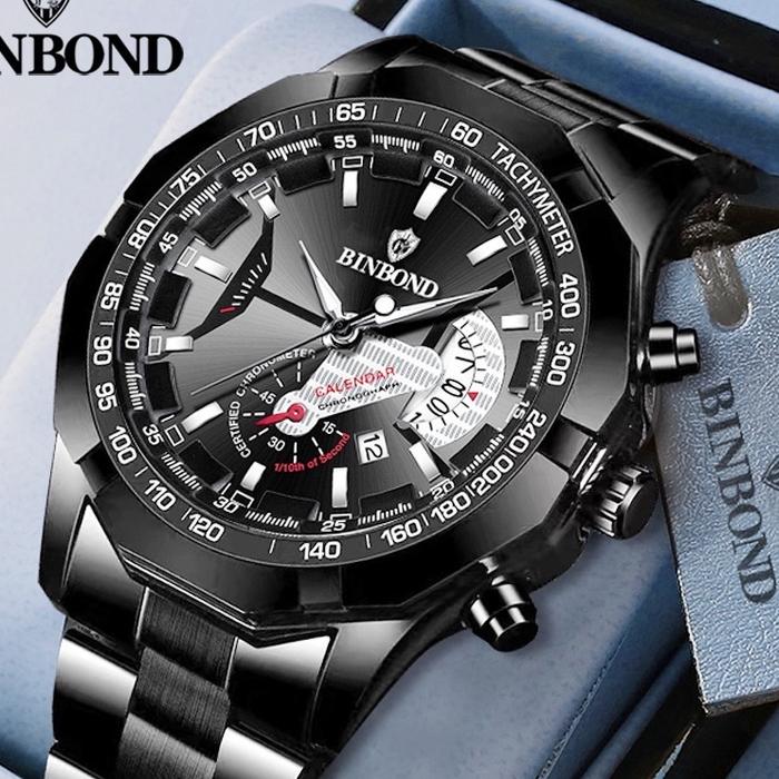 Jam Tangan BONBOND C7 Jam Tangan Tahan Air J Anti Karat S001 fngeen
