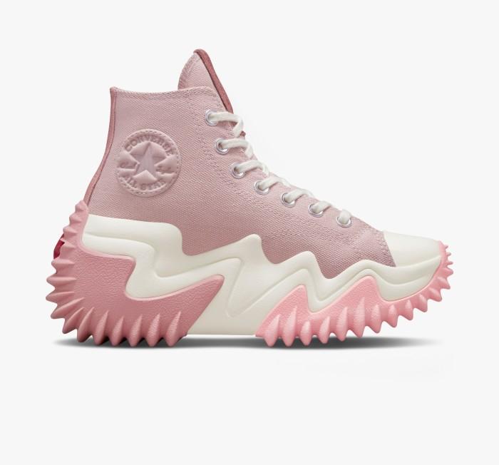 CONVERSE RUN STAR MOTION HIGH STONE MAUVE RUST PINK ORIGINAL 100%