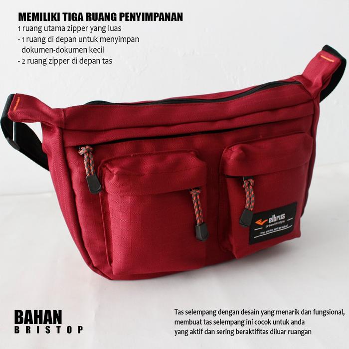 Best Tas Selempang Pria / Tas Fashion Pria Elbrus 002