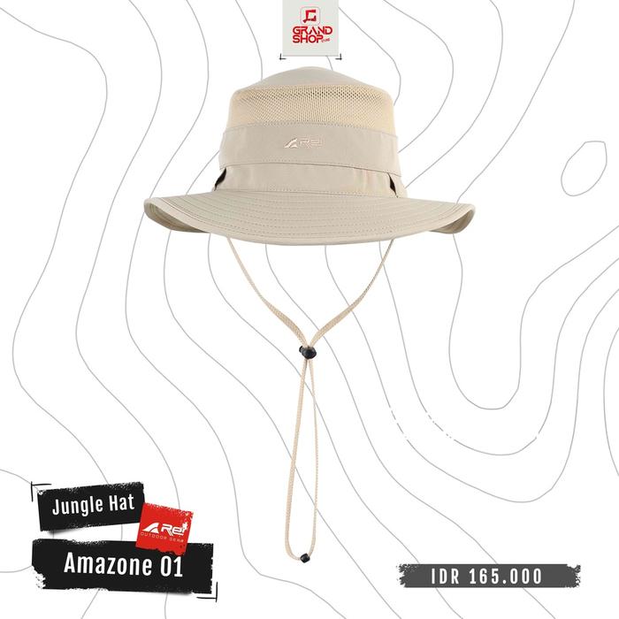 Topi Rimba / Jungle Hat Pria Amazone 01 Arei Outdoorgear Original Rei