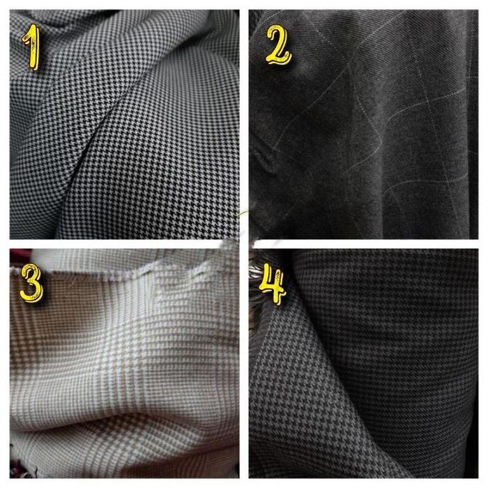 Kain Blazer Semi Wool ~ Bahan Semi Wool Blazer ~ Kain Blazer / Celana