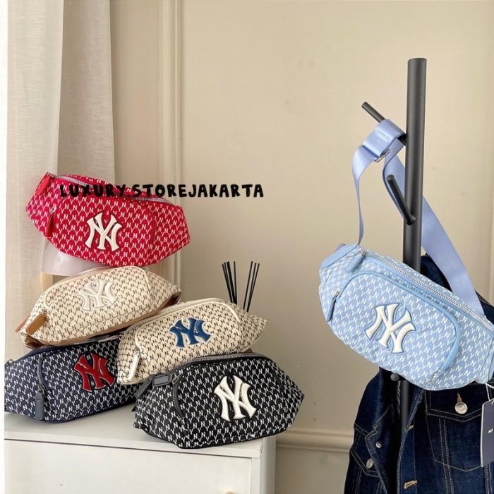 Tas Waistbag Pria ᴍˡβ NY Yankees Monogram - Black