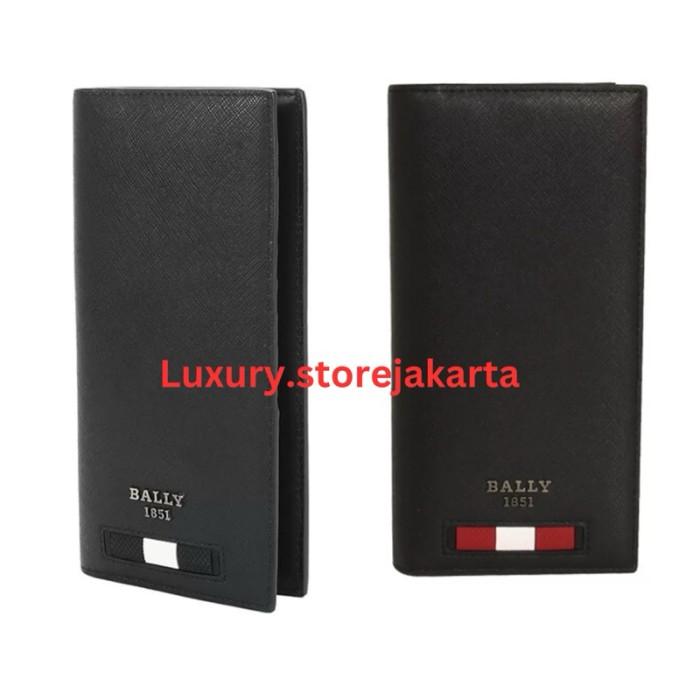 Dompet Pria Bally Long Wallet Bhar Original 100% Authentic
