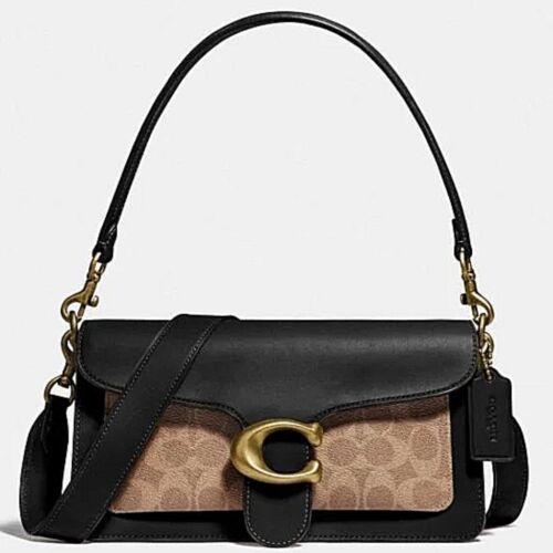 91215 Coach All Leather Material Women Shoulder Bag Cross Body Bag
