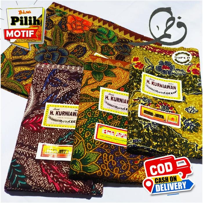 (FC 09) KAIN PANJANG -JARIK BATIK H KURNIAWAN- KAIN JARIK - KAIN