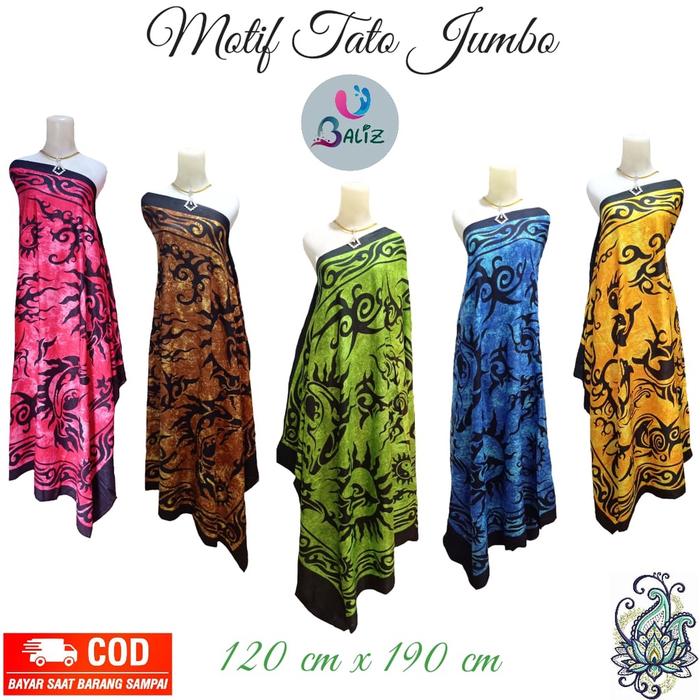 Kain Bali Pantai / Kain Sarung Bali Pantai / Kain Bali / Kain Bali
