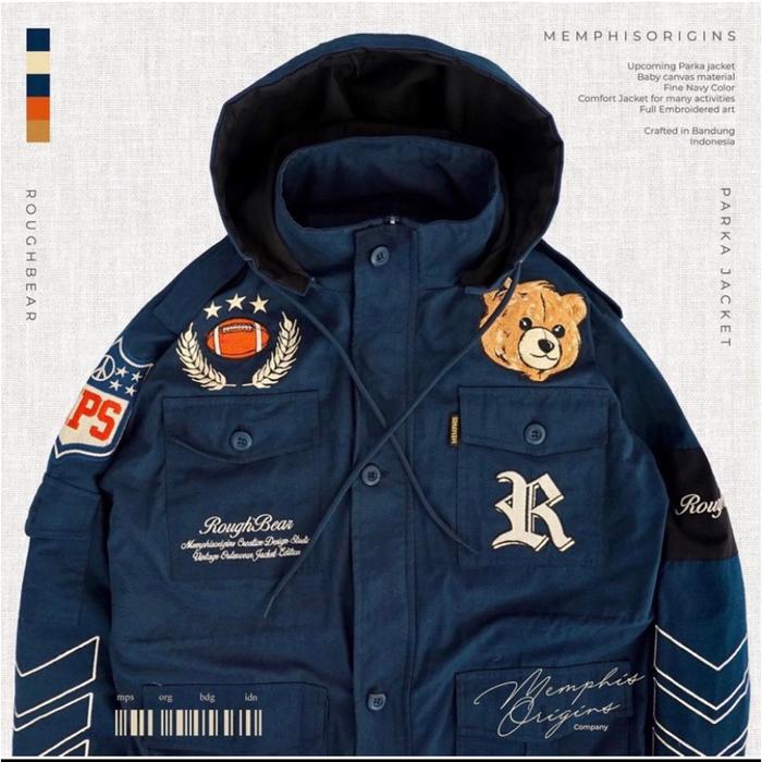 [ORIGINAL] PARKA JACKET MAISON | ROUGHBEAR | TACTICAL | BRIGHTON |