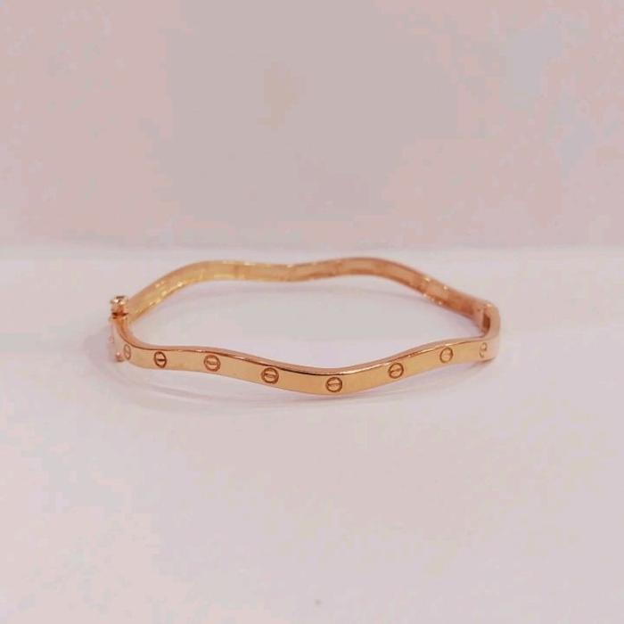 [PRODUK NEW SALE ] GELANG BANGLE PERAK SILVER 925 PRELOVED ( BEKAS )