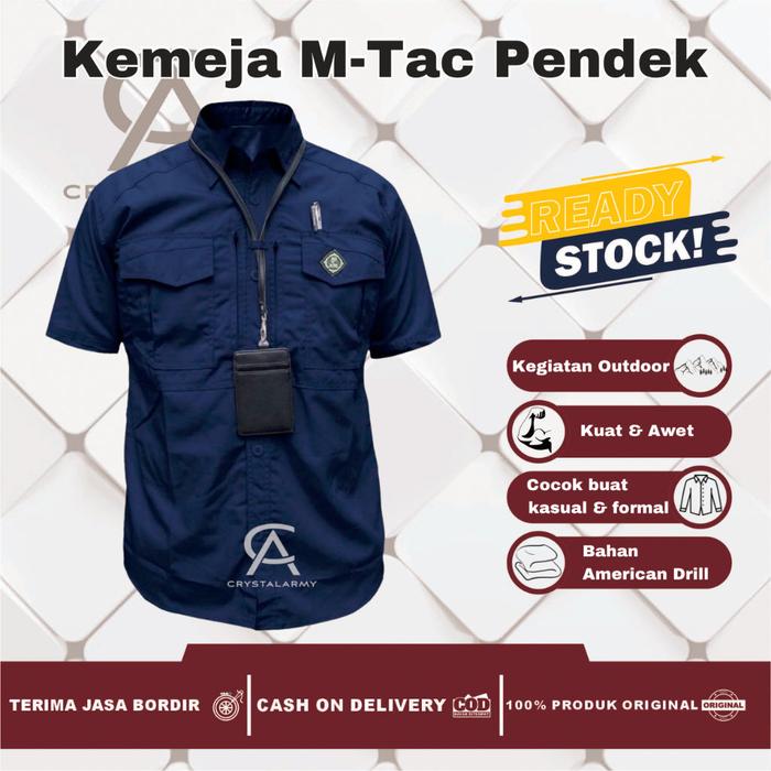 kemeja mtac pendek big kemeja tactical mtac pendek jumbo