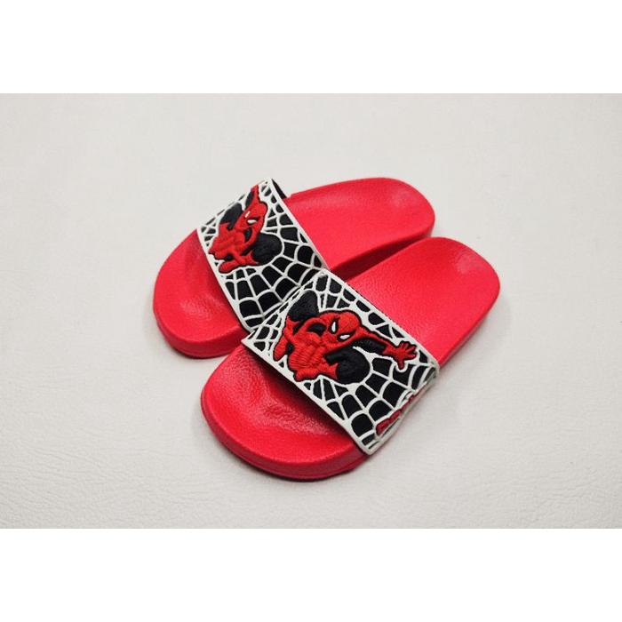 " PORTO - SANDAL PORTO 1023 SELOP MOTIF SPAIDERMAN / SANDAL ANAK