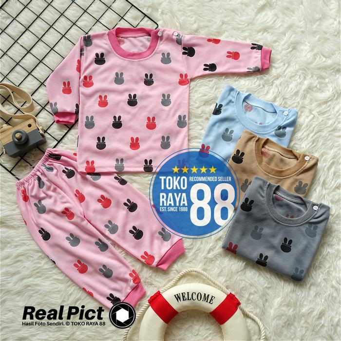 " [SPY-RF124] TOKO RAYA 88, Setelan Baju Bayi 3-18 Bulan, RED FOREST