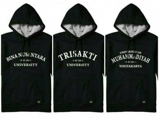 Jaket/sweater/hoodie UNIVERSITAS TRISAKTI(Nama univ bisa request)
