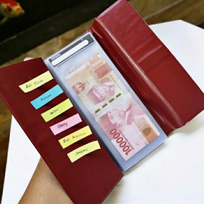 Dompet Viral Dompet Pintar Wallet organizer pengatur keuangan bulanan