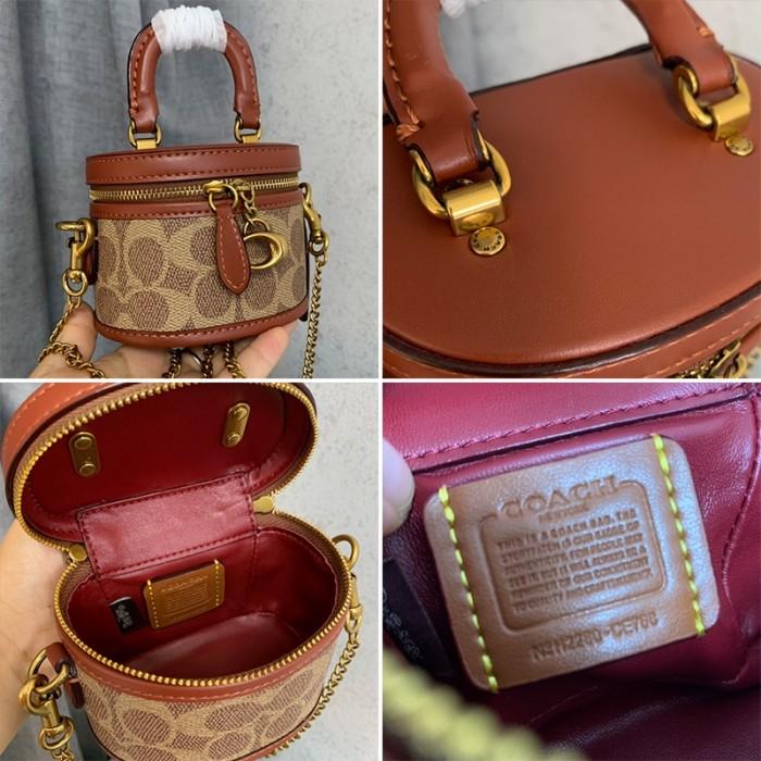 New Coach CE769 Women's TRAIL 12 chain messenger bag Mini box LX