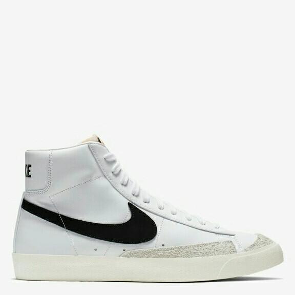 Nike Blazer Mid 77 Vintage White Black (Mens) BQ6806-100 Original 100%
