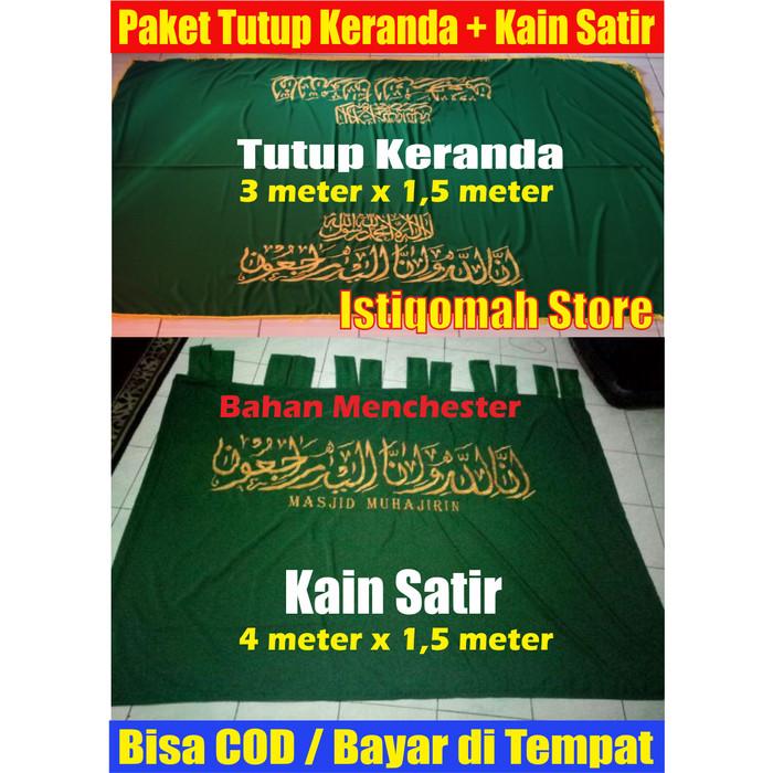 Kain Tutup Penutup Keranda Jenazah dan Kain Satir Bahan Menchester