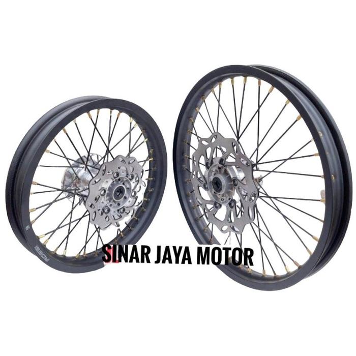 Velg Klx 150 Ring 16 19 hole 36 Ring 19 21 Hore 36 Paketan Tromol Klx